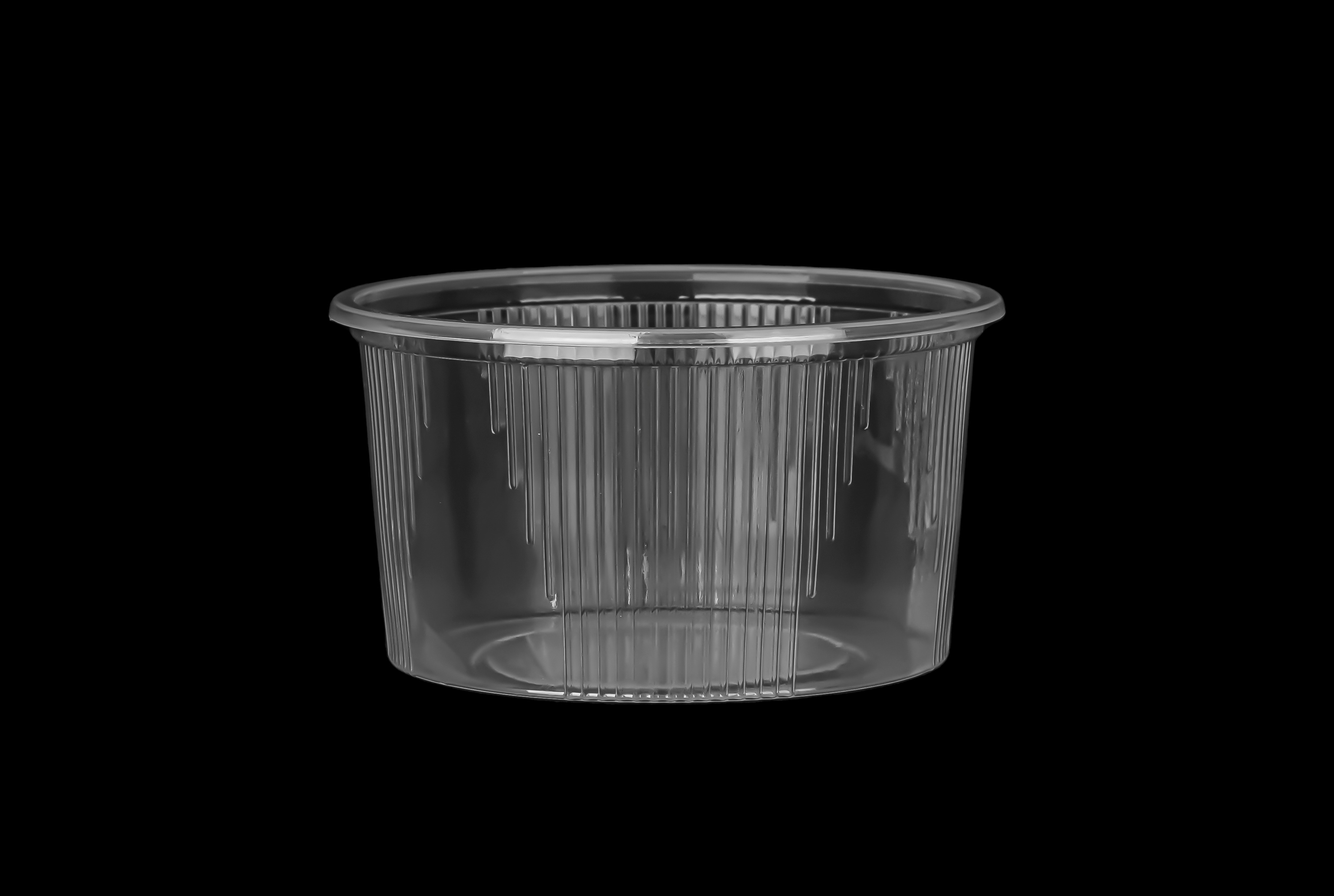 500 ml Striped Round Container