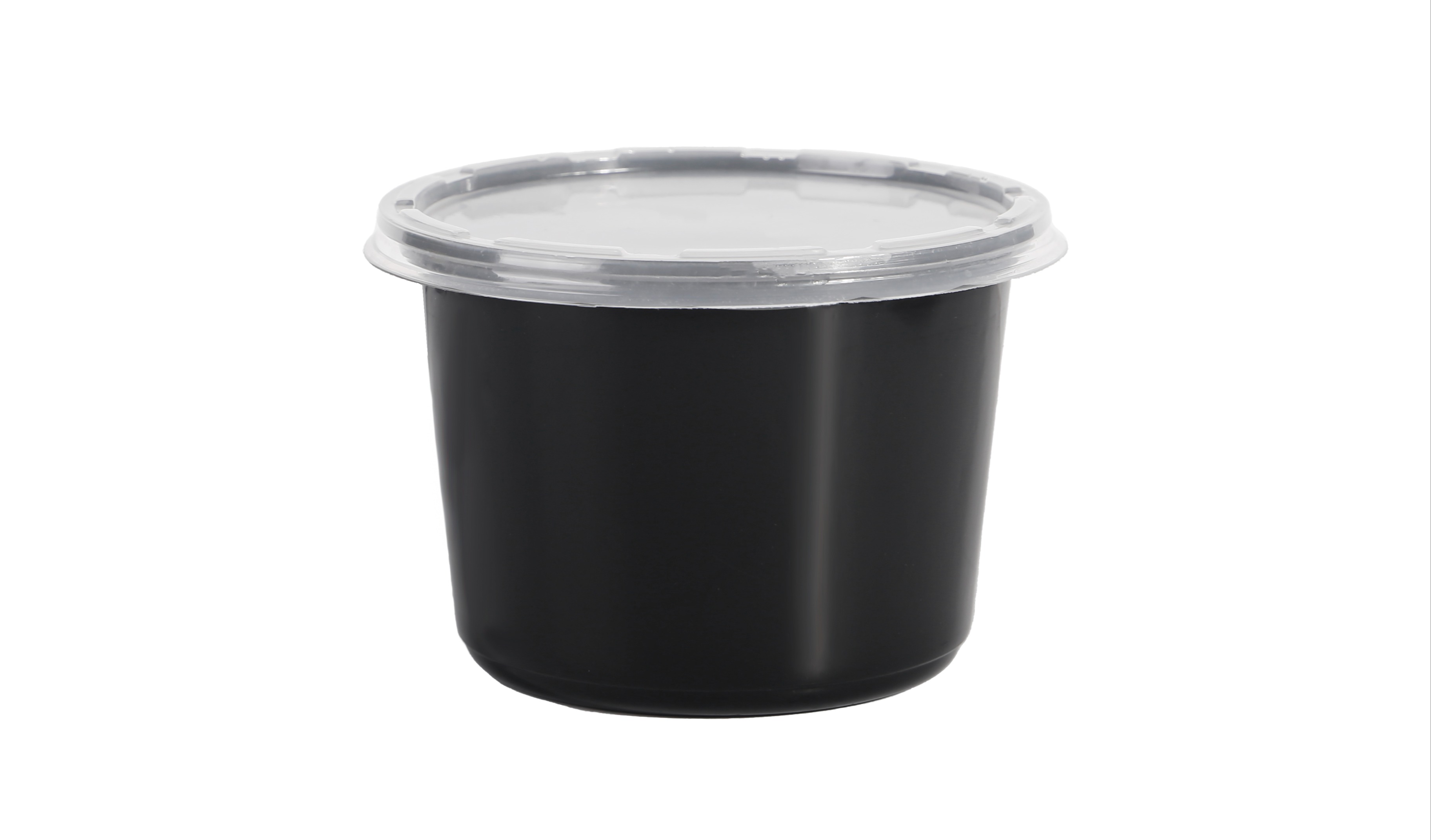 307 Plain Round Container + Lid 